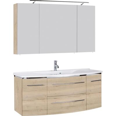 MARLIN 3040 Badezimmer-Set - Weiß - 120cm MARLIN 3040 Badezimmer-Set - Weiß - 120cm