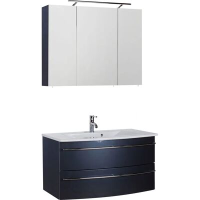 MARLIN 3040 Grau Badezimmer-Set - Badmöbel MARLIN 3040 Grau Badezimmer-Set - Badmöbel