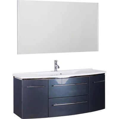 MARLIN 3040 Badezimmer-Set - Grau Glanz MARLIN 3040 Badezimmer-Set - Grau Glanz