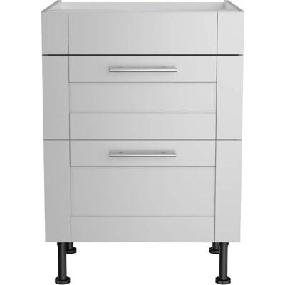 OPTIFIT Ahus Küchenschrank - Vollauszug, Skandinavisches Design OPTIFIT Ahus Küchenschrank - Vollauszug, Skandinavisches Design