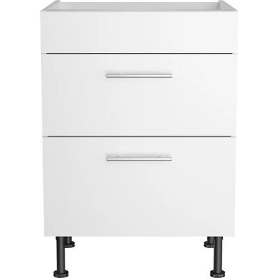 OPTIFIT Klara Herdumbauschrank - 60x87x58.4cm - Weiß - Küchenunterschrank OPTIFIT Klara Herdumbauschrank - 60x87x58.4cm - Weiß - Küchenunterschrank