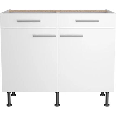 OPTIFIT Klara Weiß Unterschrank - Stauraum OPTIFIT Klara Weiß Unterschrank - Stauraum