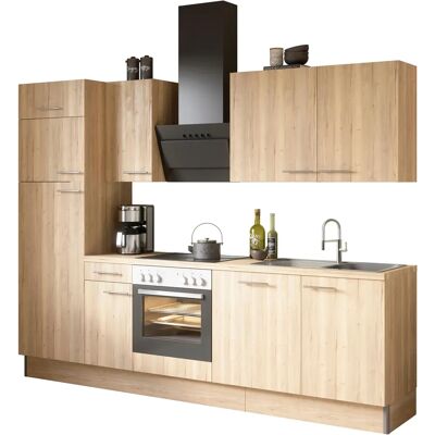 OPTIFIT Klara Küchen Set - Wildeiche, 270cm x 60cm - Küchen Set OPTIFIT Klara Küchen Set - Wildeiche, 270cm x 60cm - Küchen Set