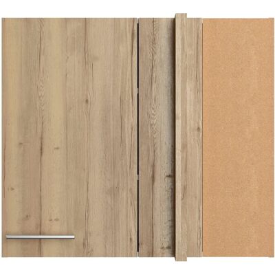 Optifit Klara Wandhängeschrank - Wildeiche - 85x70.4x34.9cm - Deutschland Optifit Klara Wandhängeschrank - Wildeiche - 85x70.4x34.9cm - Deutschland
