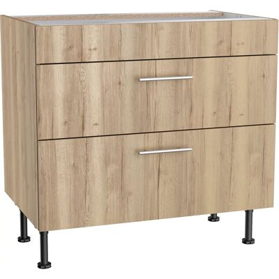 OPTIFIT Klara - Braun - 90x87x58,4cm - Unterschrank OPTIFIT Klara - Braun - 90x87x58,4cm - Unterschrank