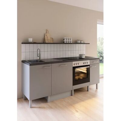 OPTIFIT Lilly - Modulküche mit Spüle - 210cm OPTIFIT Lilly - Modulküche mit Spüle - 210cm