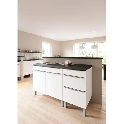 OPTIFIT Lilly2 Weiße Küche - Komplettset 150x90x60 cm OPTIFIT Lilly2 Weiße Küche - Komplettset 150x90x60 cm