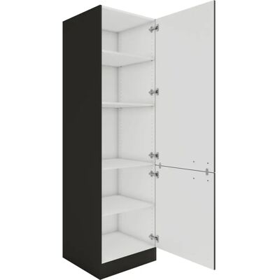 OPTIFIT Palma Grau 2-türiger Schrank - Hochschrank OPTIFIT Palma Grau 2-türiger Schrank - Hochschrank