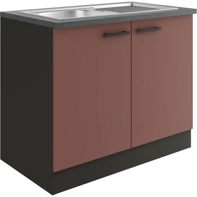 OPTIFIT Palma Küchenschrank - 2 Türen, 100cm, Matt OPTIFIT Palma Küchenschrank - 2 Türen, 100cm, Matt