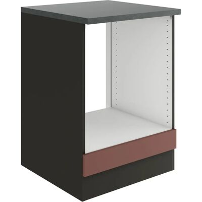 OPTIFIT Palma Küchen-Schrank - 60x84,8x60cm, Rot, Matt OPTIFIT Palma Küchen-Schrank - 60x84,8x60cm, Rot, Matt