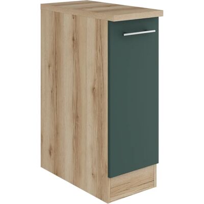 OPTIFIT Bella Wandregal - 30cm x 84,8cm x 60cm, Grün, Weißes Interieur OPTIFIT Bella Wandregal - 30cm x 84,8cm x 60cm, Grün, Weißes Interieur