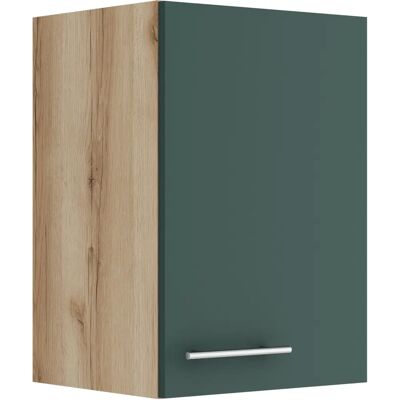 OPTIFIT Bella Wandhängeschrank - Wildeiche, Steingrün - 40cm OPTIFIT Bella Wandhängeschrank - Wildeiche, Steingrün - 40cm