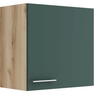 OPTIFIT Bella Hängeschrank - 60cm, 57,6cm, 34,6cm, Grün & Eiche OPTIFIT Bella Hängeschrank - 60cm, 57,6cm, 34,6cm, Grün & Eiche