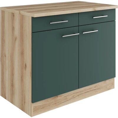 OPTIFIT Bella Unterschrank - Wandmontage, 2 Türen, 2 Schubladen OPTIFIT Bella Unterschrank - Wandmontage, 2 Türen, 2 Schubladen