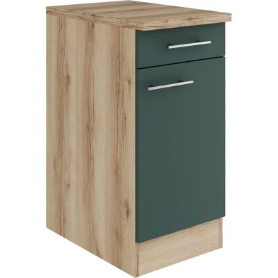 OPTIFIT Bella Unterschrank - 40x84,8x60cm - Grün - Regal OPTIFIT Bella Unterschrank - 40x84,8x60cm - Grün - Regal