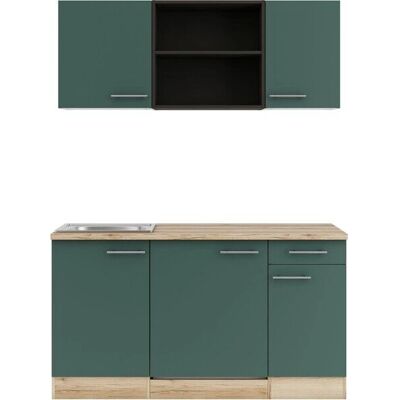 OPTIFIT Bella Küchen-Set - Grün - Küchenschrank OPTIFIT Bella Küchen-Set - Grün - Küchenschrank