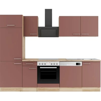 OPTIFIT Bella Küchen-Set - Komplett, Rot, Modular OPTIFIT Bella Küchen-Set - Komplett, Rot, Modular