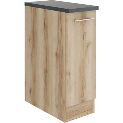 OPTIFIT Bella - Wandapothekerschrank - beige (wildeiche, anthrazit) - 30x84,8x60 cm OPTIFIT Bella - Wandapothekerschrank - beige (wildeiche, anthrazit) - 30x84,8x60 cm