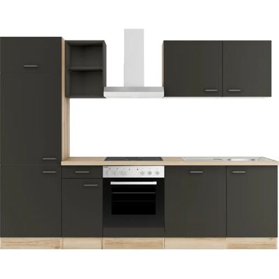 OPTIFIT Ester Grau Küchenzeile - Komplettküchen-Set ohne Geräte OPTIFIT Ester Grau Küchenzeile - Komplettküchen-Set ohne Geräte