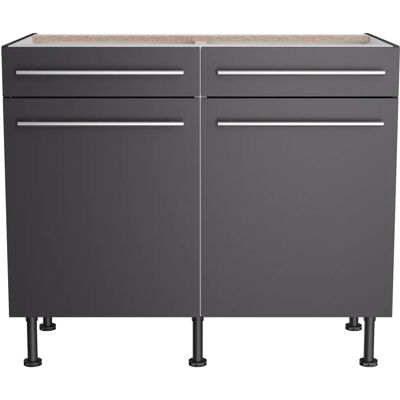 OPTIFIT Bern2 - Schrank mit 2 Türen und 2 Schubladen OPTIFIT Bern2 - Schrank mit 2 Türen und 2 Schubladen