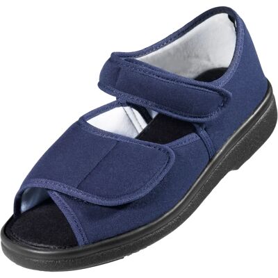 Promed D1 Therapeutic Navy Micro-Velour Sandals - Unisex Promed D1 Therapeutic Navy Micro-Velour Sandals - Unisex