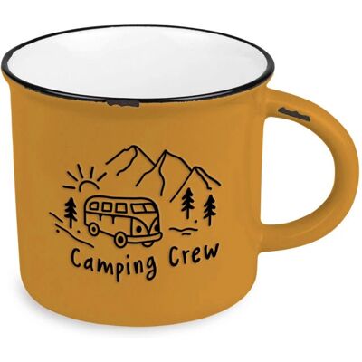 Grafik-Werkstatt Mug en céramique marron - Style vintage - 400ml Grafik-Werkstatt Mug en céramique marron - Style vintage - 400ml