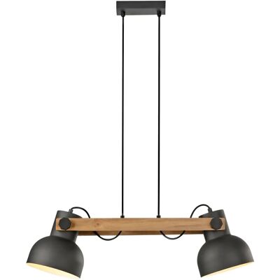 JUST LIGHT Cup 2.0 Pendelleuchte - 2-flammig, Schwarz, Ø 16,6cm JUST LIGHT Cup 2.0 Pendelleuchte - 2-flammig, Schwarz, Ø 16,6cm
