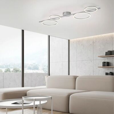 JUST LIGHT MINI RITUS Deckenleuchte - Dimmbar, Silber, Modern JUST LIGHT MINI RITUS Deckenleuchte - Dimmbar, Silber, Modern