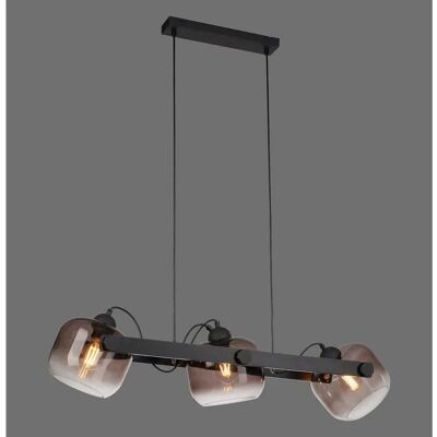 JUST LIGHT CUP 2.0 Pendelleuchte - Dreischirm, Höhenverstellbar, Schwarz JUST LIGHT CUP 2.0 Pendelleuchte - Dreischirm, Höhenverstellbar, Schwarz