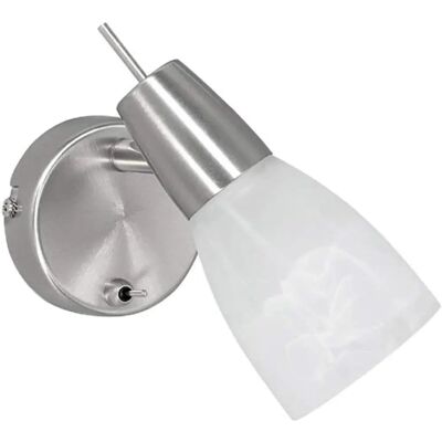 LEUCHTEN DIREKT Julia LED Wandleuchte - 1 Flammig, Ø 8cm, 15,5cm Hoch, Silber - Wandleuchte LEUCHTEN DIREKT Julia LED Wandleuchte - 1 Flammig, Ø 8cm, 15,5cm Hoch, Silber - Wandleuchte