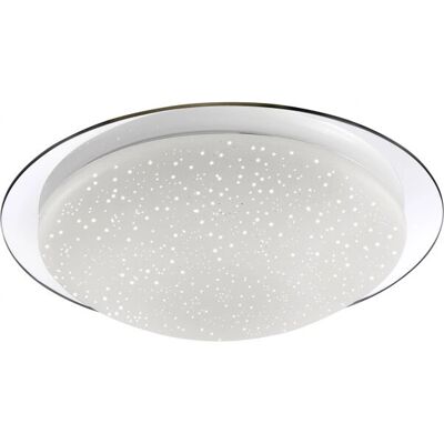 Leuchten Direkt Chrome Sternenhimmel Badezimmer Deckenleuchte IP44 CCT LED Leuchten Direkt Chrome Sternenhimmel Badezimmer Deckenleuchte IP44 CCT LED
