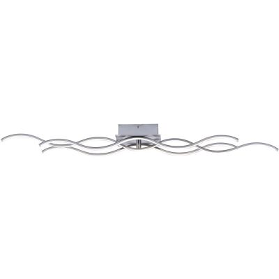 LEUCHTEN DIREKT WELLA Lampada da soffitto - 1 fiamma, 8cm, Argento LEUCHTEN DIREKT WELLA Lampada da soffitto - 1 fiamma, 8cm, Argento