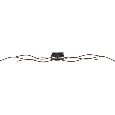 Leuchten Direkt WAVE Schwarz Moderne Deckenleuchte - Deckenlampe Leuchten Direkt WAVE Schwarz Moderne Deckenleuchte - Deckenlampe