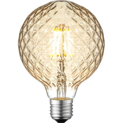 LEUCHTENDIREKT - Globe E27 - Amber - LED Filament Bulb LEUCHTENDIREKT - Globe E27 - Amber - LED Filament Bulb