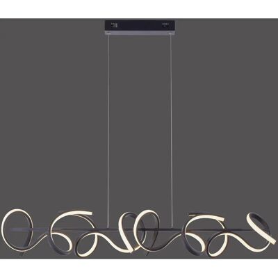 Paul Neuhaus Krisscross Pendellampe - Modern Schwarz LED Dimmbar Paul Neuhaus Krisscross Pendellampe - Modern Schwarz LED Dimmbar
