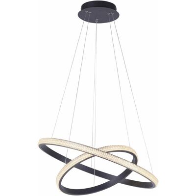 LeuchtenDirekt Schwarze LED Pendellampe mit Höhenverstellung - Pendelleuchte LeuchtenDirekt Schwarze LED Pendellampe mit Höhenverstellung - Pendelleuchte