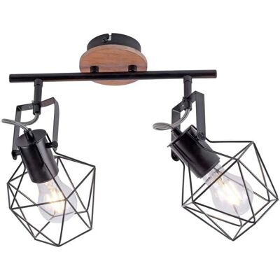 LEUCHTEN DIREKT JARO Vintage 2-Flammig Deckenleuchte LEUCHTEN DIREKT JARO Vintage 2-Flammig Deckenleuchte