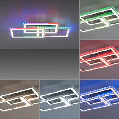 Leuchten Direkt FELIX60 Deckenleuchte Dimmbar RGB CCT Fernbedienung Leuchten Direkt FELIX60 Deckenleuchte Dimmbar RGB CCT Fernbedienung