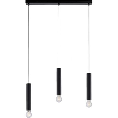 Leuchten Direkt BRUNA Schwarze 3-Flammige Pendelleuchte - Pendelleuchte Leuchten Direkt BRUNA Schwarze 3-Flammige Pendelleuchte - Pendelleuchte