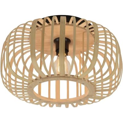 Leuchten Direkt Raccoon Deckenleuchte - Holzdesign, E27 Leuchten Direkt Raccoon Deckenleuchte - Holzdesign, E27