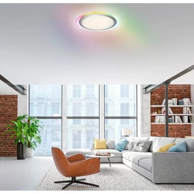 LeuchtenDirekt CYBA Plafonnier - RGB Dimmable - Publicité LeuchtenDirekt CYBA Plafonnier - RGB Dimmable - Publicité