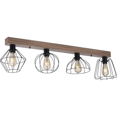 Leuchten Direkt KASKA Deckenleuchte - 4-flammig Industri Design Leuchten Direkt KASKA Deckenleuchte - 4-flammig Industri Design