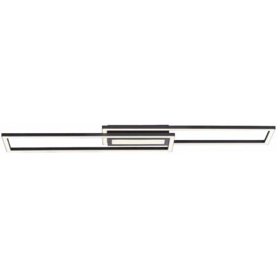 Lampe de plafond LED noire avec mémoire - Intérieur - Publicité Lampe de plafond LED noire avec mémoire - Intérieur - Publicité