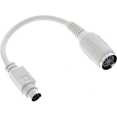 InLine 39340 - 0,1 m Beige PS/2 Kabel InLine 39340 - 0,1 m Beige PS/2 Kabel