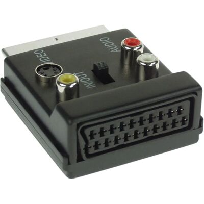 Adattatore Cavo Video Inline 89959 - SCART, RCA, S-Video Adattatore Cavo Video Inline 89959 - SCART, RCA, S-Video