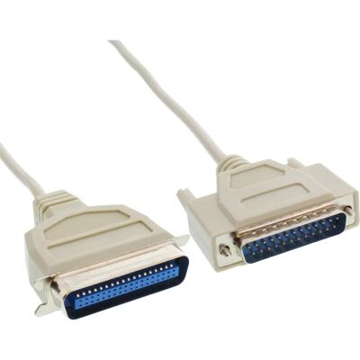 Cavo Seriale InLine 11443 - 3 m, Beige, DB25 Cavo Seriale InLine 11443 - 3 m, Beige, DB25