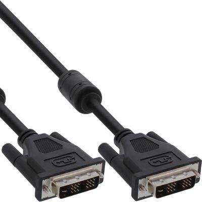 Cavo DVI InLine 17762 - 2m, Single Link, Nero Cavo DVI InLine 17762 - 2m, Single Link, Nero