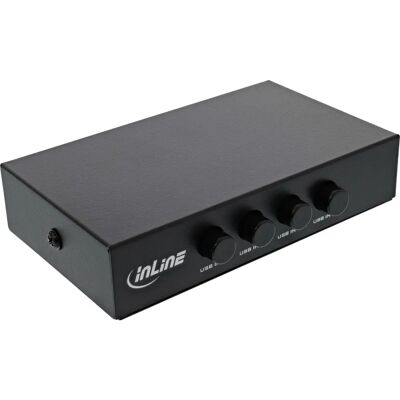 Inline 60648 USB-Schalter - Teilen Sie 1 Gerät mit 4 Computern Inline 60648 USB-Schalter - Teilen Sie 1 Gerät mit 4 Computern
