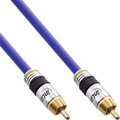 InLine 89805P modrý video a audio kabel - Video a audio kabel InLine 89805P modrý video a audio kabel - Video a audio kabel