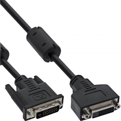 InLine 4043718019564 Cavo DVI - 5m DVI-D Nero InLine 4043718019564 Cavo DVI - 5m DVI-D Nero